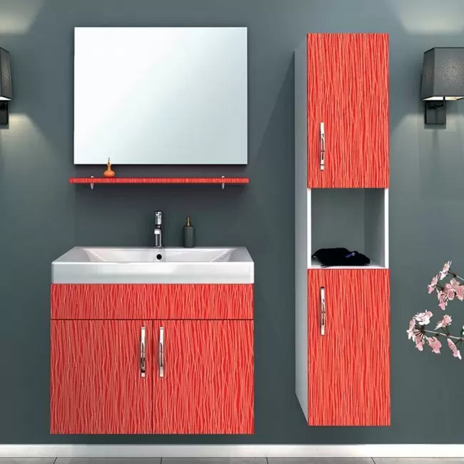 Kamazma 65 cm MDF Banyo Dolabı
