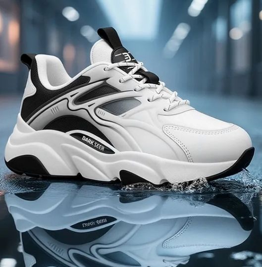 Beyaz Siyah Unisex Sneaker