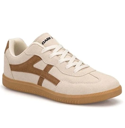DS Ruby Süet Bej Taban Kadın Sneaker