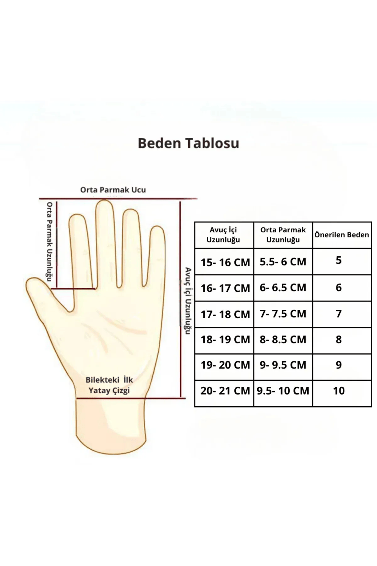 EBT Unisex Kaleci Eldiveni