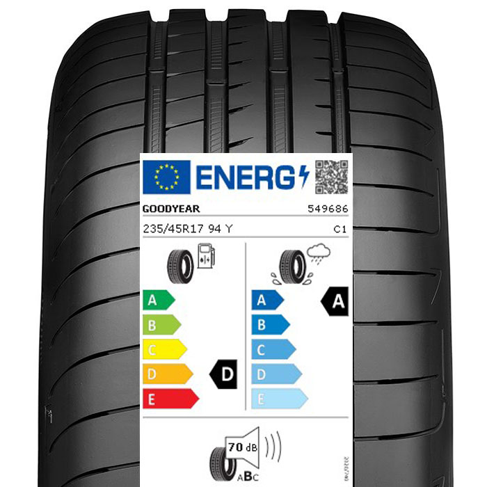 235/45 R17 EAGLE F1 ASYMM ( 5 ) 94Y FP Yaz Lastiği 