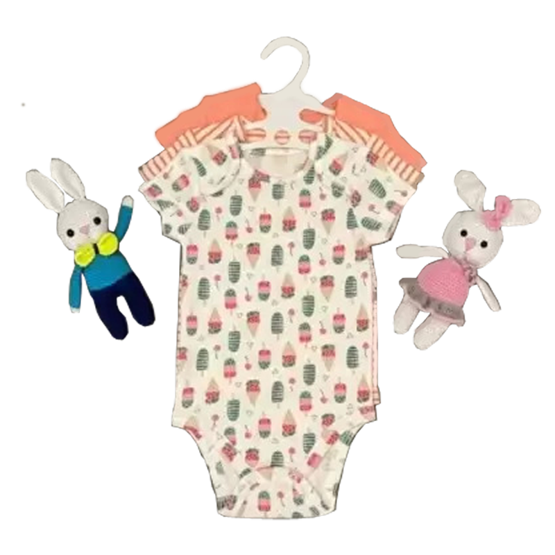  Kız Bebek 3'lü Badi