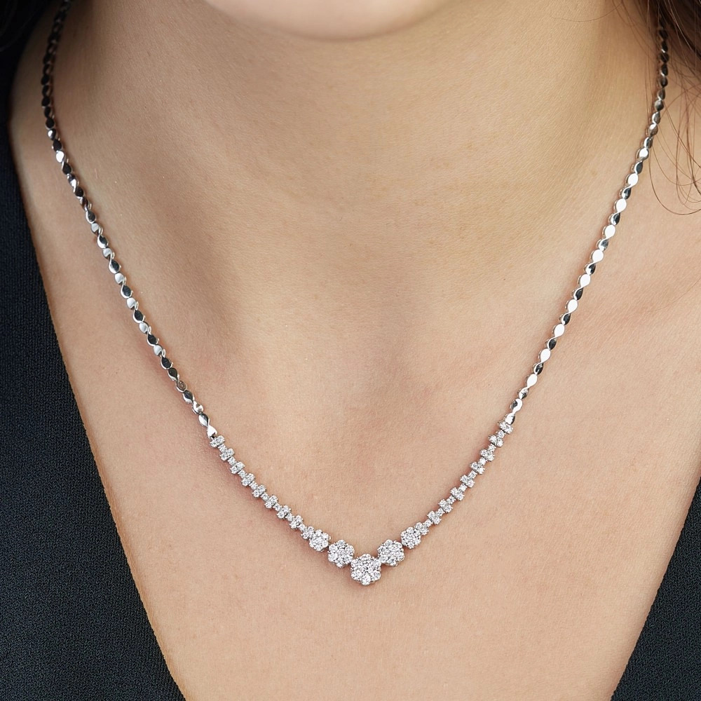  Büyüt 0.92 Karat Pırlanta Fantezi Gerdanlık